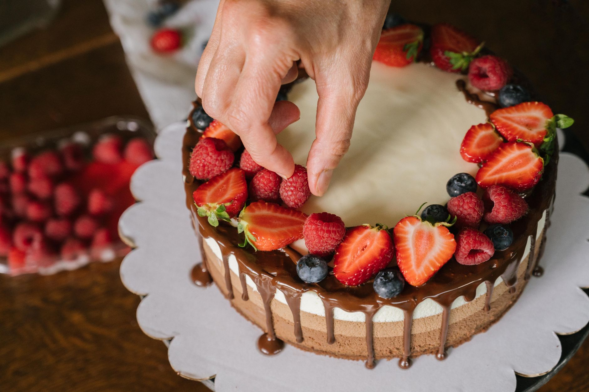Dekoriranje torte kremom