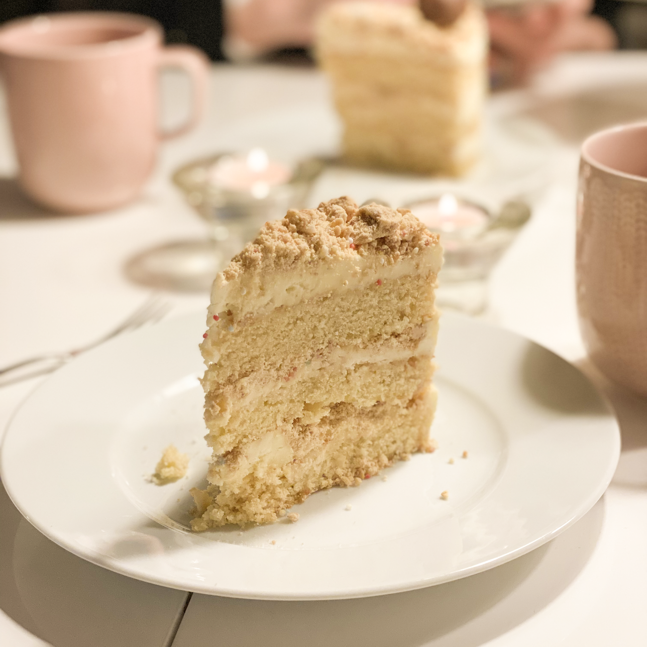 Vanilija i lavanda torta